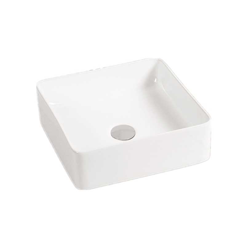 Wanaka 488 Ceramic Counter-top Basin Matt White | Crown Bathrooms