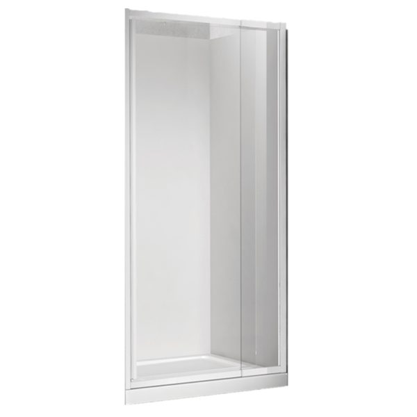 Milford 800X900 / 900X800 Alcove Pivot Door Shower in Chrome | Crown ...